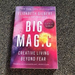📚Big Magic book by Elizabeth Gilbert📚